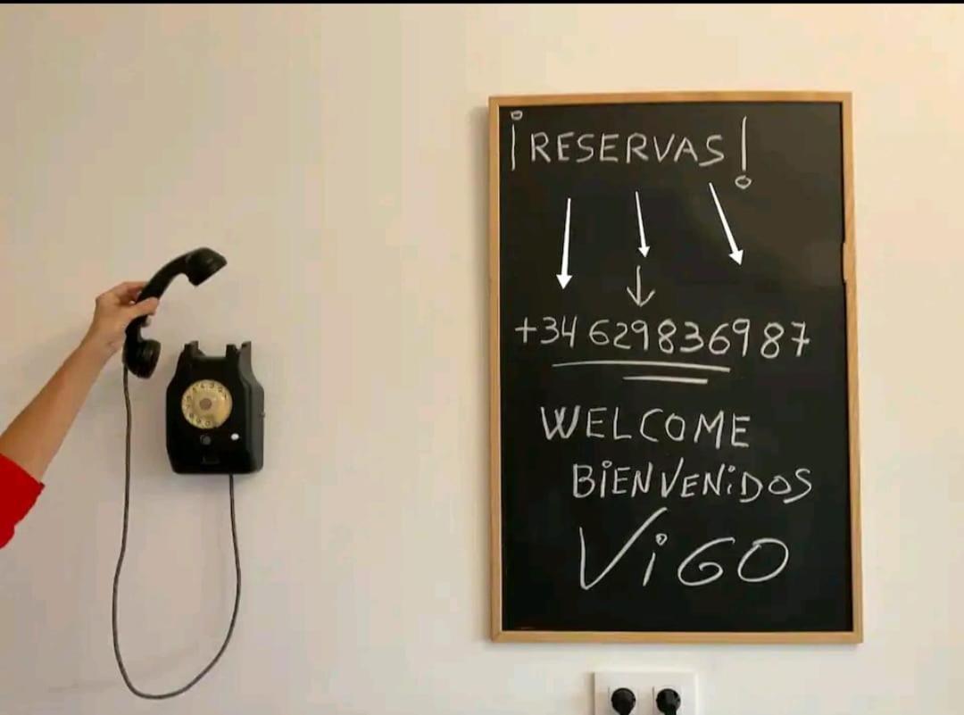 Tranquila Casita De Invitados En Vigo Con Chimenea Ngoại thất bức ảnh